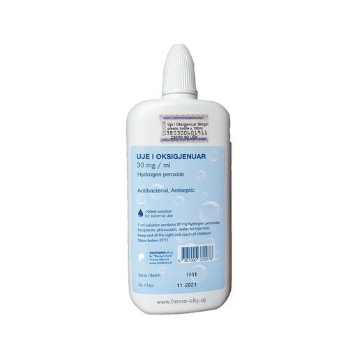 UJE I OKSIGJENUAR 3% *100ml (PROFARMA) 
