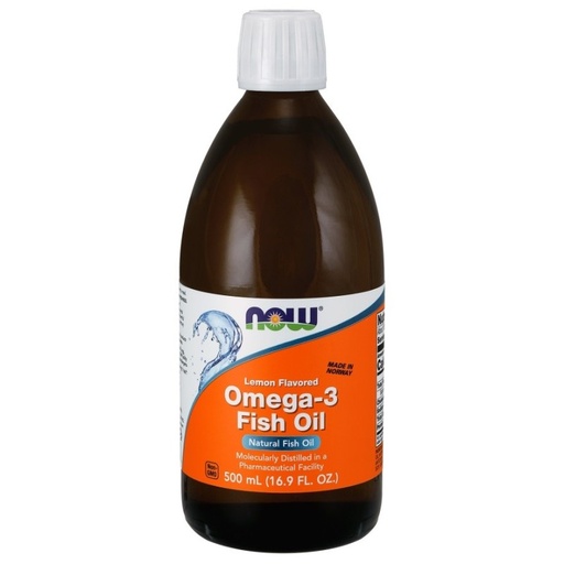 NOW OMEGA 3 LIQUID Fish Oil *500ml