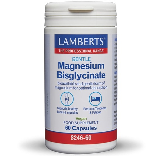 LAMBERTS Magnesium Bisglycinate *60 Capsules