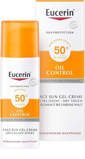 EUCERIN SUN Oil Control Face Gel (SPF50+) *50ml