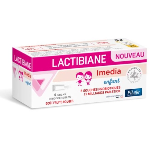 PiLeje LACTIBIANE Imedia Enfant *4 Oro Sticks