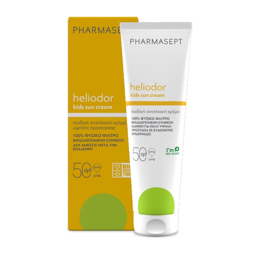 HELIODOR Kids Sun Cream (SPF50+) *150ml (Pharmasept) 