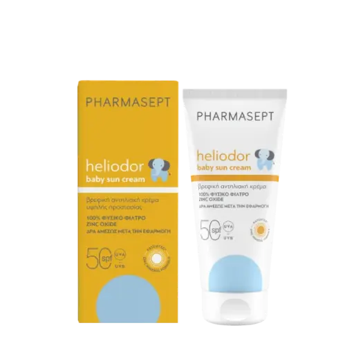 HELIODOR BABY Sun Cream (SPF50+) *100ml (Pharmasept) 