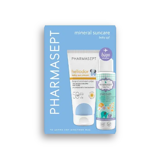 HELIODOR BABY Sun Cream (SPF50+) *SET 1 (+Mild Bath)
