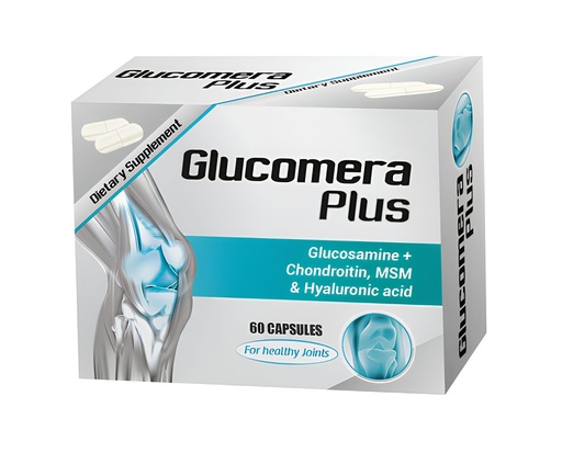 Glucomera Plus *60 Capsules (Glucosamin/ Chondroitin/ MSM/ Hyalu..)