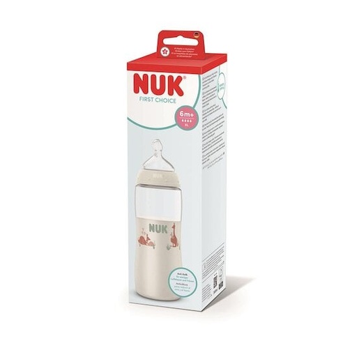 NUK First Choice Shishe Plastike +6m *360ml (Kangur)