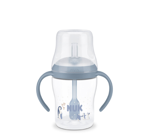 NUK Learner Bottle STRAW WINGS Blu *150ml