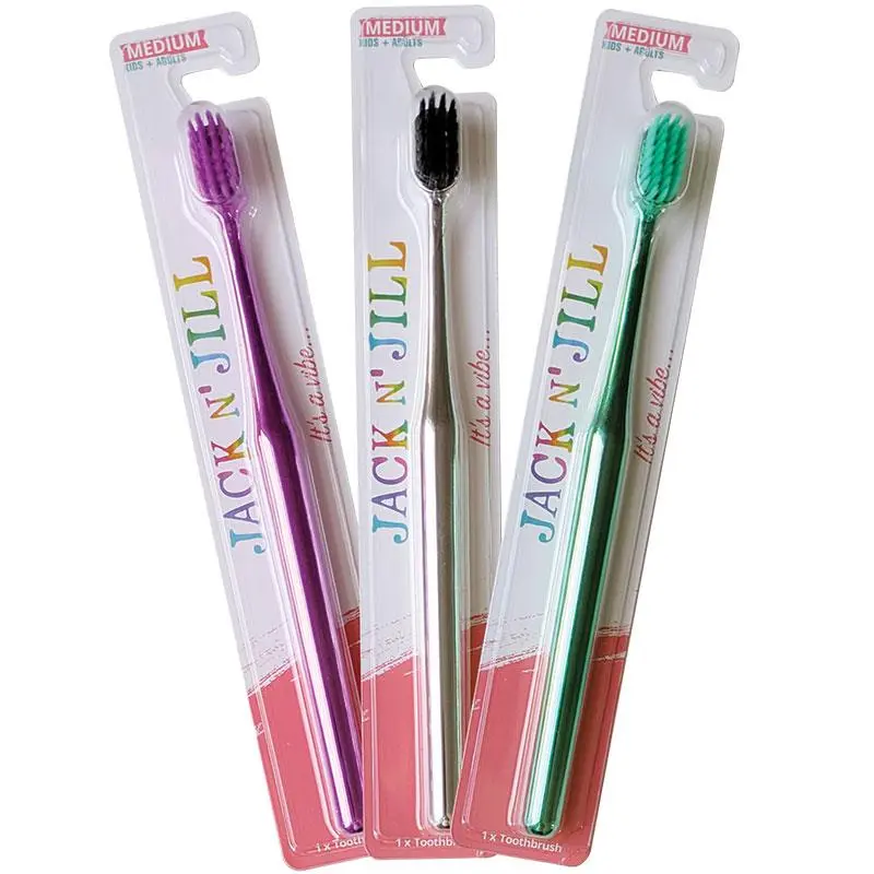 JACK n JILL - Chrome PINK Toothbrush