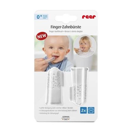 reer SILICONE Finger Toothbrush