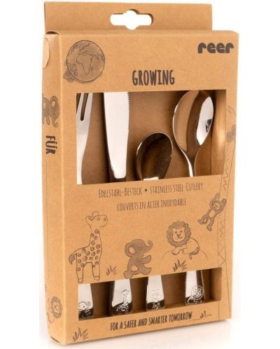 reer Stainless Steel Cutlery (Set Ushqimi Inoxi)