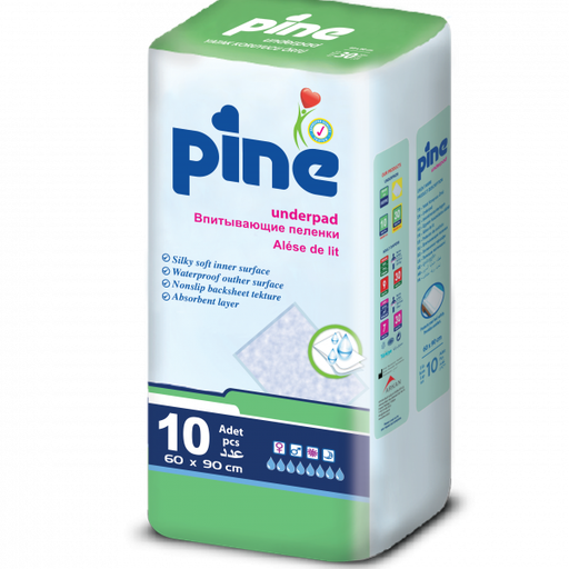 PINE Underpad 60x90cm *10pcs (SHTROJE)