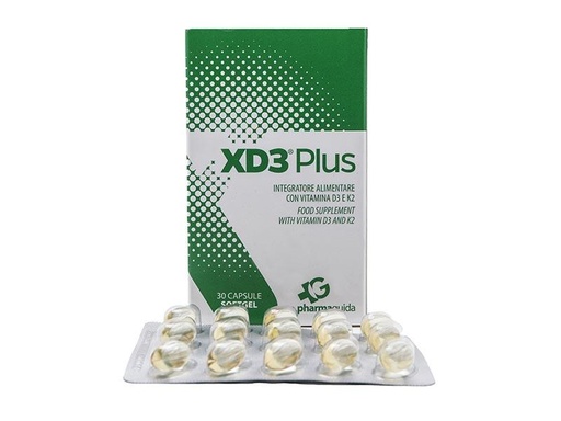 XD3 Plus x 30cpr ( D3-2000 I.U + K2 200mcg)
