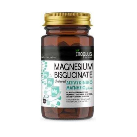 INOPLUS Magnesium Bisglycinate *60 Capsules