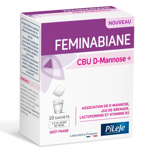 PileJe FEMINABIANE CBU (D-Mannose) *10 Sachets