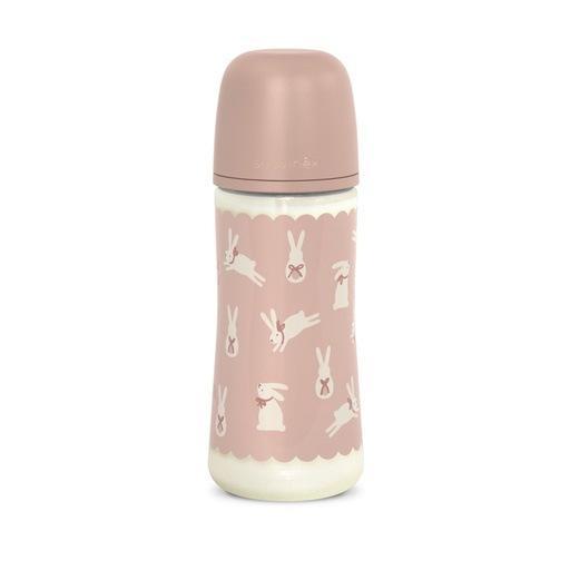 SUAVINEX Selection Shishe Plastike +6M *360ml (PINKBunny)
