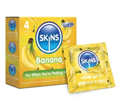 SKINS Banana *3 Condoms