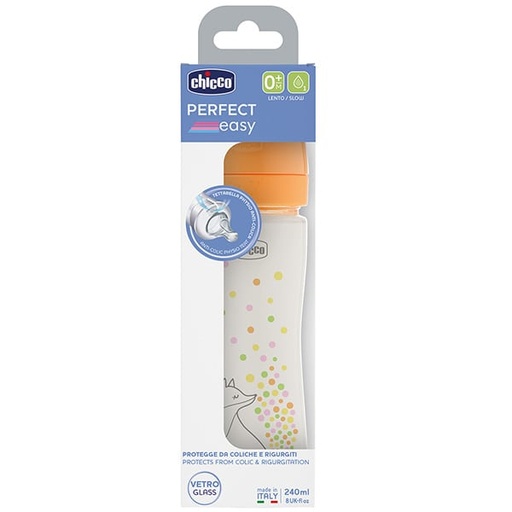 CHICCO PERFECT EASY 4+ (Shishe QELQI Orange) *240ml