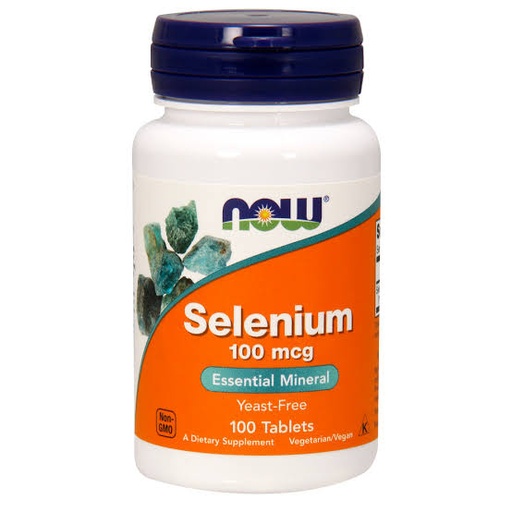 NOW Selenium 100mcg *100 Tabs