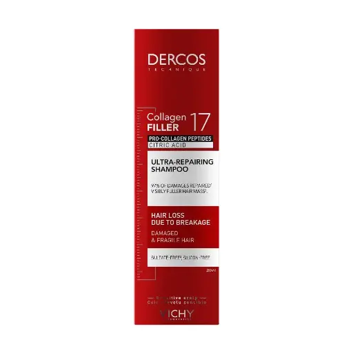 VICHY DERCOS - Collagen FILLER 17 Treatment Shampoo *200ml